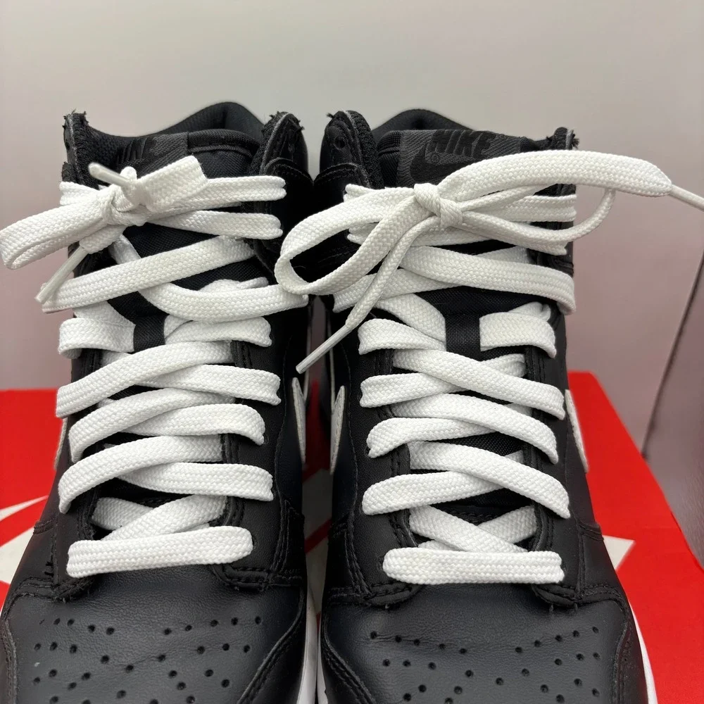 Nike Dunk High GS Black White Panda Sneakers DB2179-103 Kids Size 4.5Y